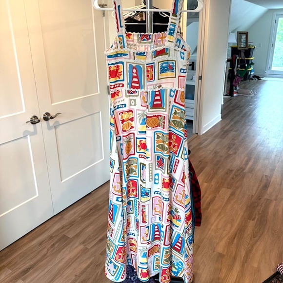 Goldie Maxi Long Summer Dress (unbranded) - Sz Small (NWOT) - Picture 6 of 8